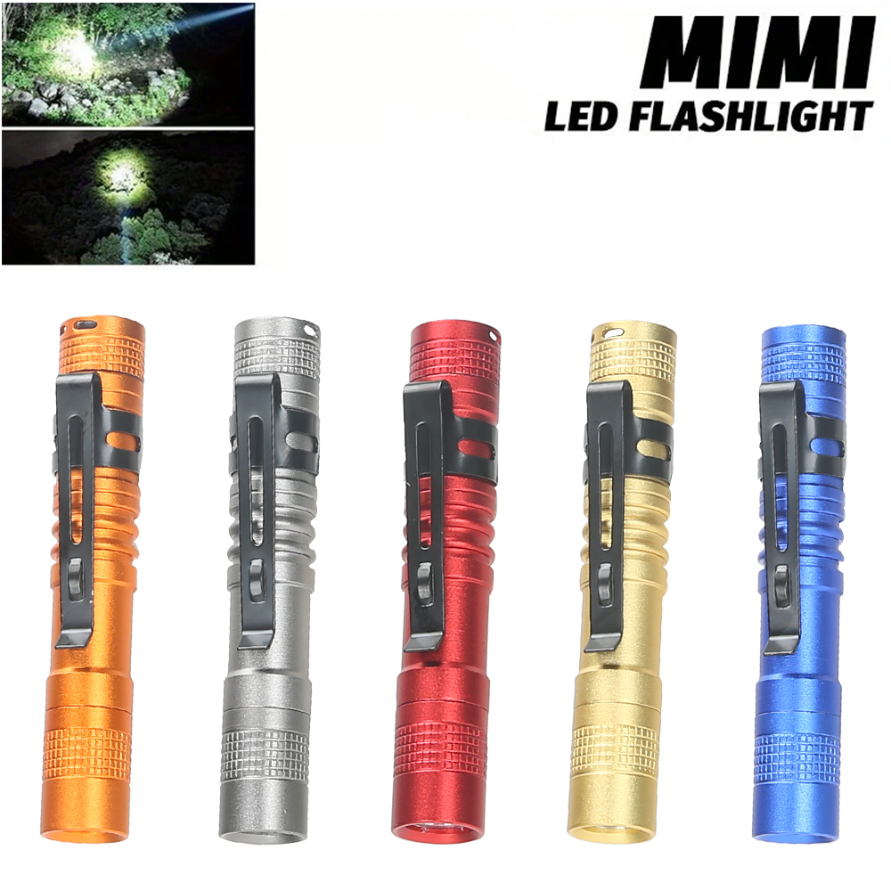 Outdoor Lighting Bollards - Mini Portable LED Pen Light with