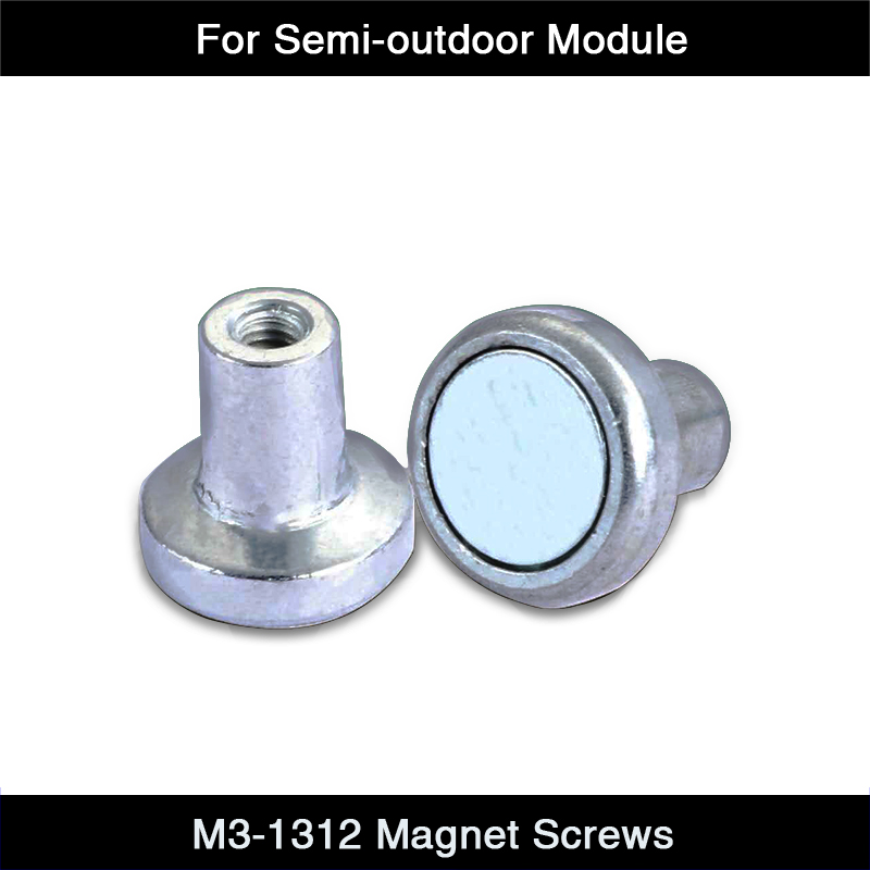 Outdoor Lighting Install - 100Pcs/Lot M3-1312 Magnet Screws for Semi-outdoor