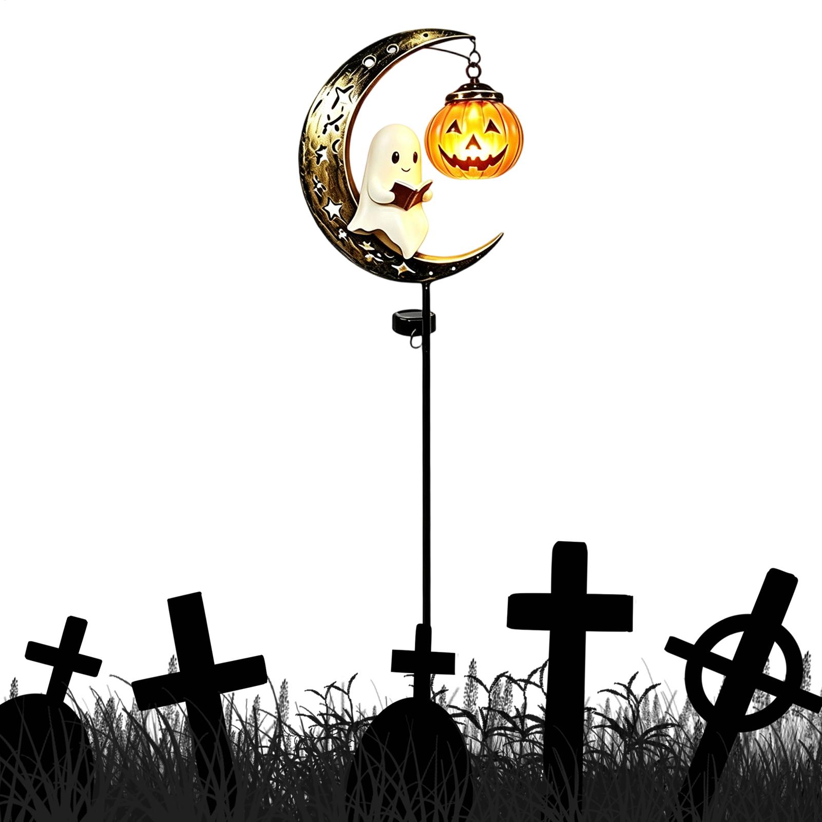 Solar Path Light - Halloween Garden Stake Light Metal Waterproof