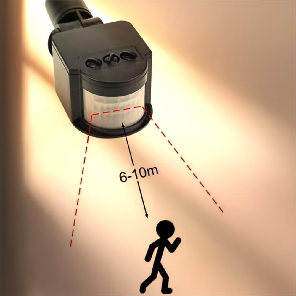 Outdoor Lighting Timer Switch - 12V Motion Sensor 220V/110V PIR Movement