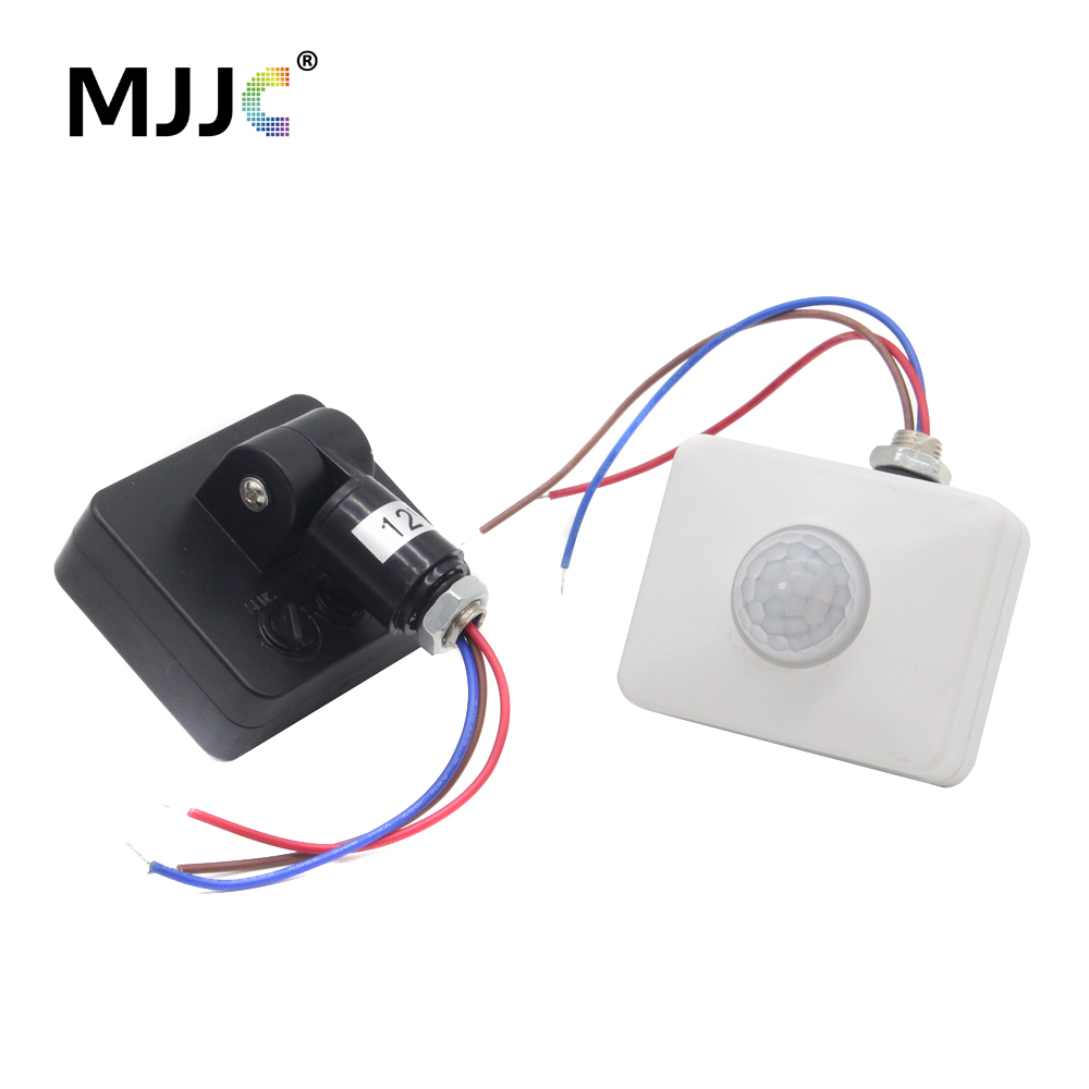 Outdoor Lighting Timer Switch - 220V PIR Motion Sensor 12V Infrared