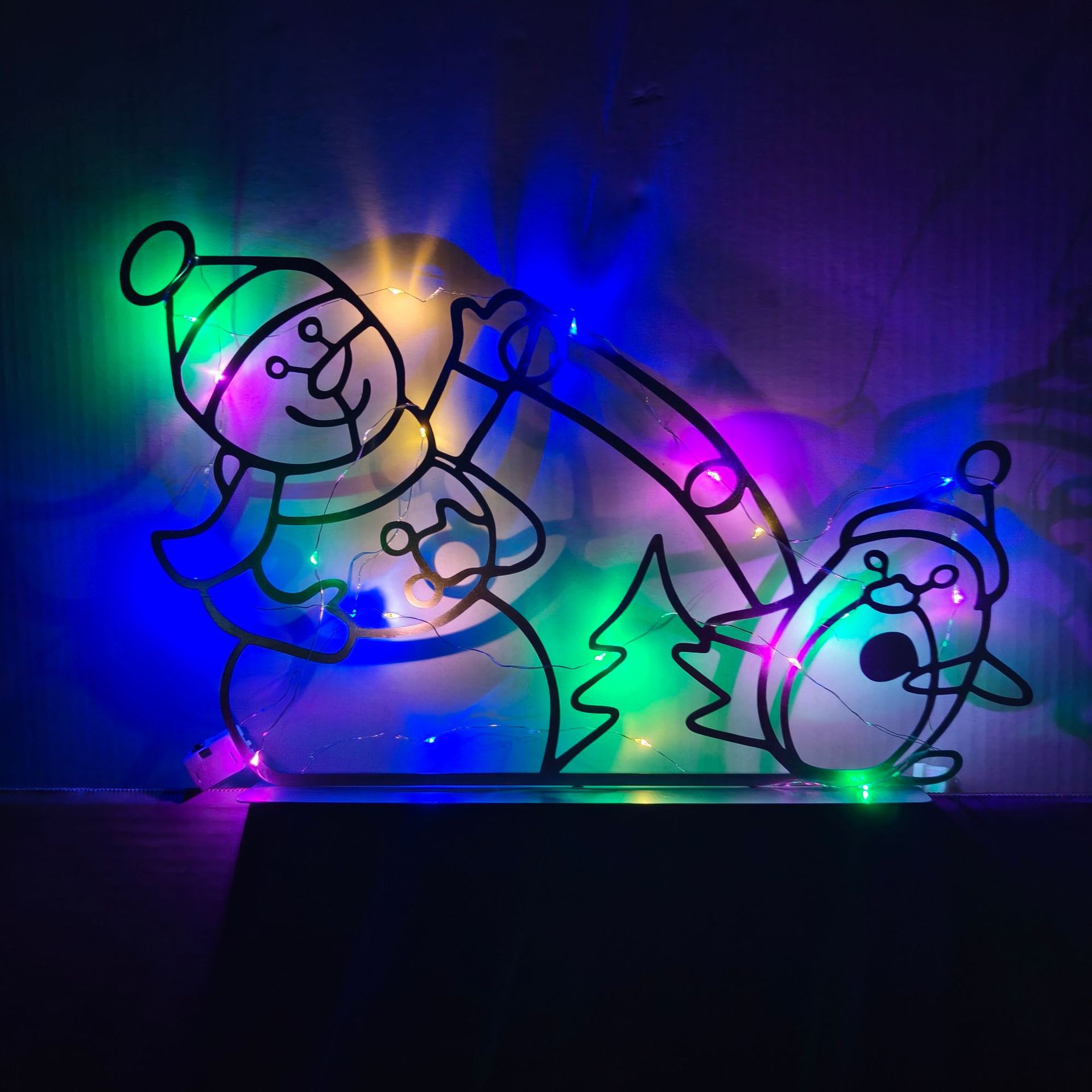 Animated Snowball Light LED Gl - Xmas Outdoor Lighting Decorations 评论和价格