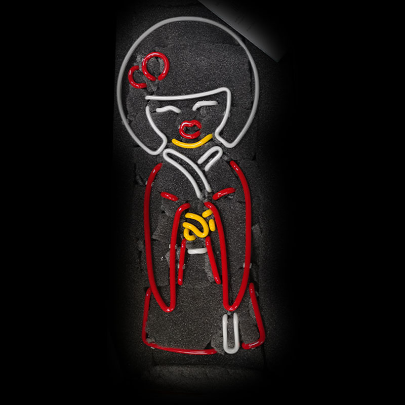 Neon Sign Japan Girl in kimono - Outdoor Lighting Japan 评论和价格