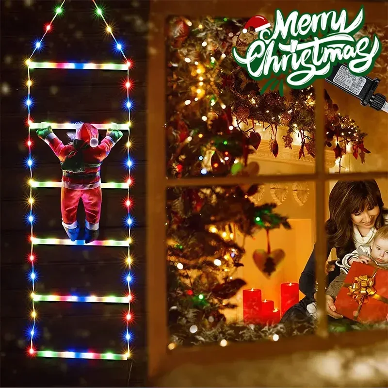LED Ladder Light for Santa Cla - Xmas Outdoor Lighting Decorations 评论和价格