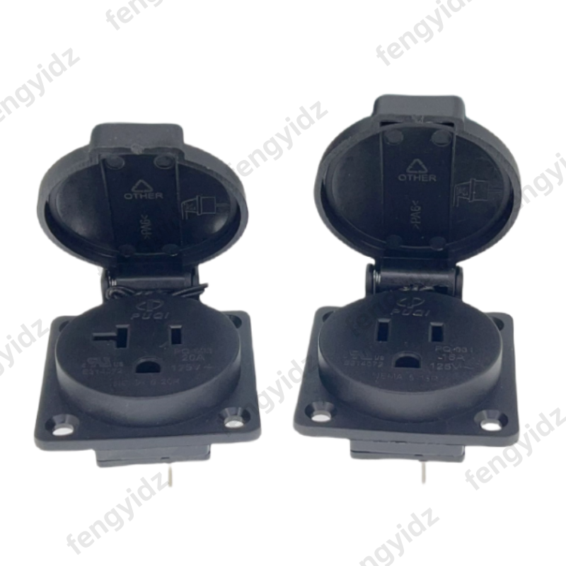 Black 125V 15A 20A IP44 CE Ame - Outdoor Lighting Japan 评论和价格