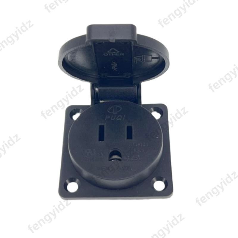 Black 125V 15A 20A IP44 CE Ame - Outdoor Lighting Japan 评论和价格