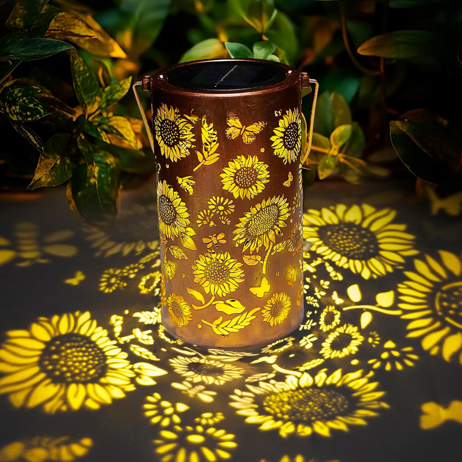 Sunflower Light and Shadow Lig - Outdoor Lighting Ground 评论和价格