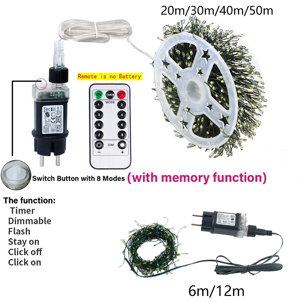 LED String Fairy Cluster Light - Outdoor Lighting Diy 评论和价格