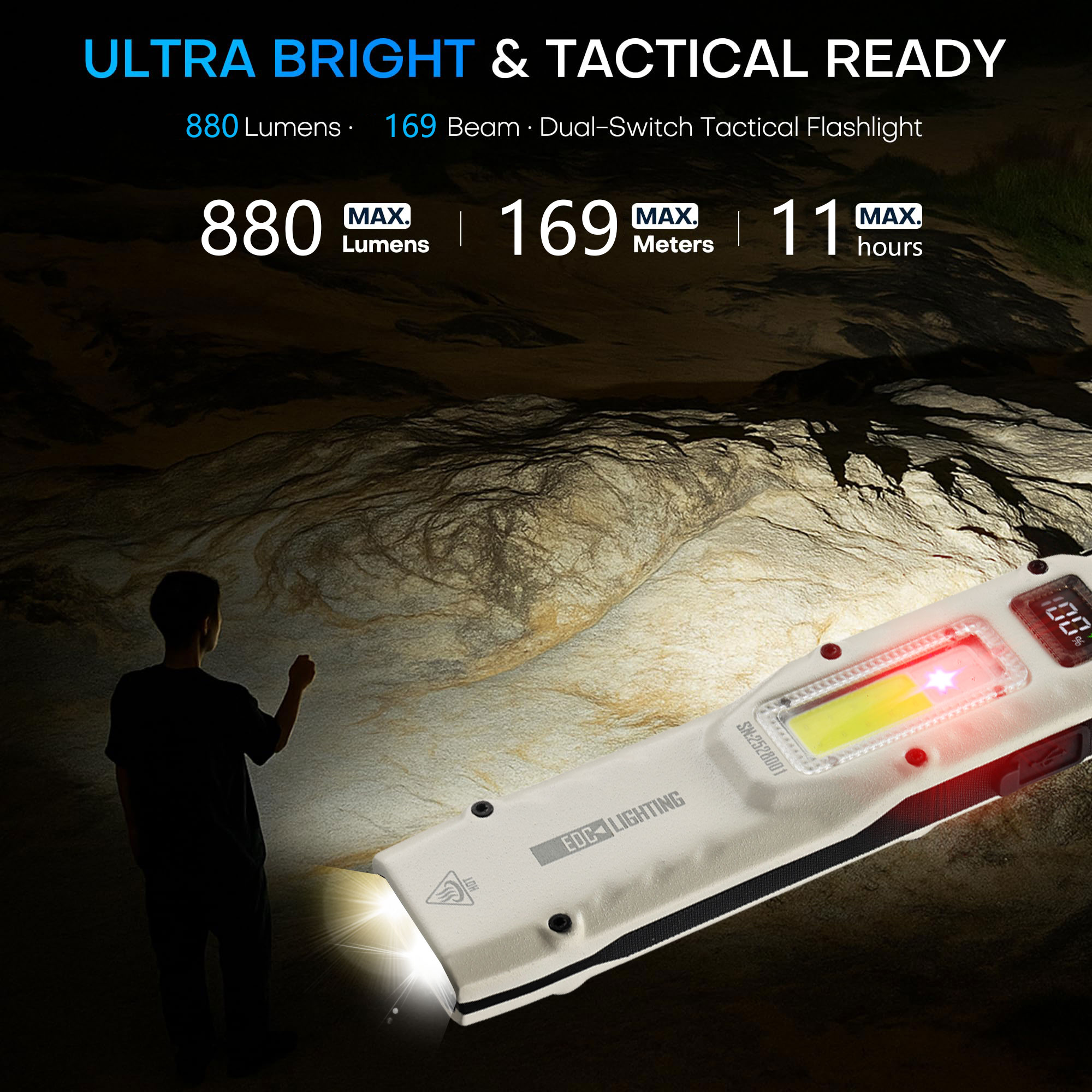 Portable 880LM YEMAO M28 Ultra - Outdoor Lighting Lowes 评论和价格