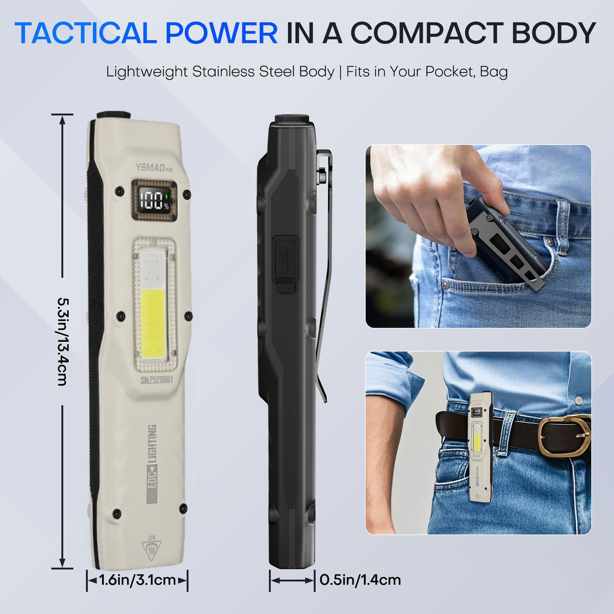 Portable 880LM YEMAO M28 Ultra - Outdoor Lighting Lowes 评论和价格
