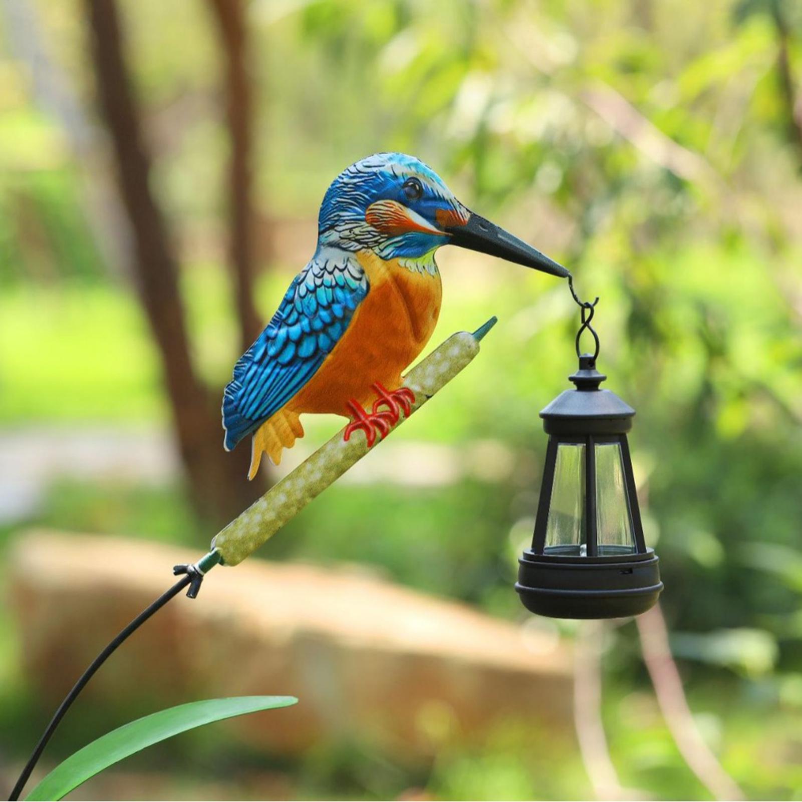 Solar Powered Kingfisher Light - Outdoor Lighting Driveway 评论和价格