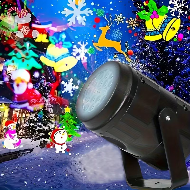 HalloweenLED Snowflake Project - Xmas Outdoor Lighting Decorations 评论和价格