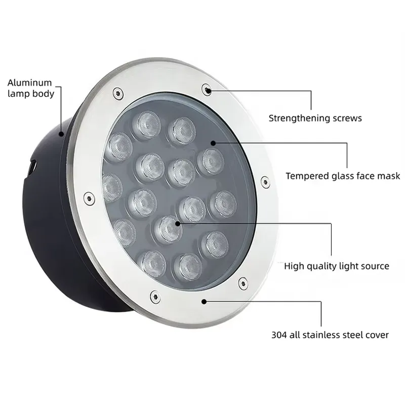 Waterproof IP67 LED Undergroun - Outdoor Lighting Driveway 评论和价格