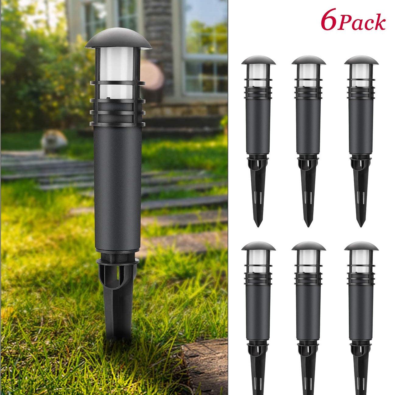 QACA 12V 3W Low Voltage LED Pa - Outdoor Lighting Driveway 评论和价格