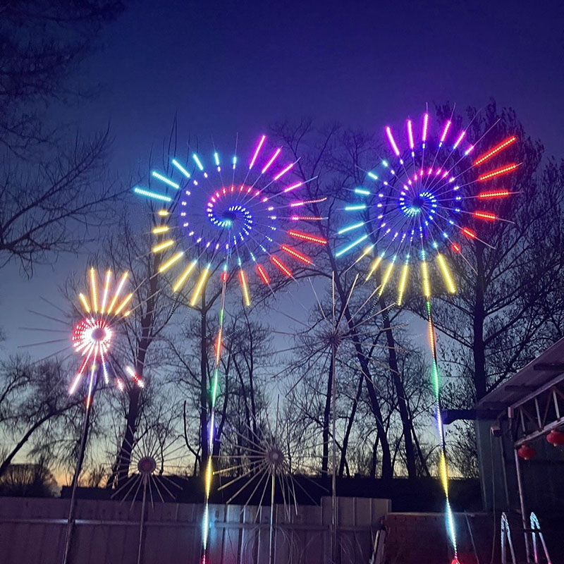 Sound Activated Firework Light - Outdoor Lighting Year Round 评论和价格