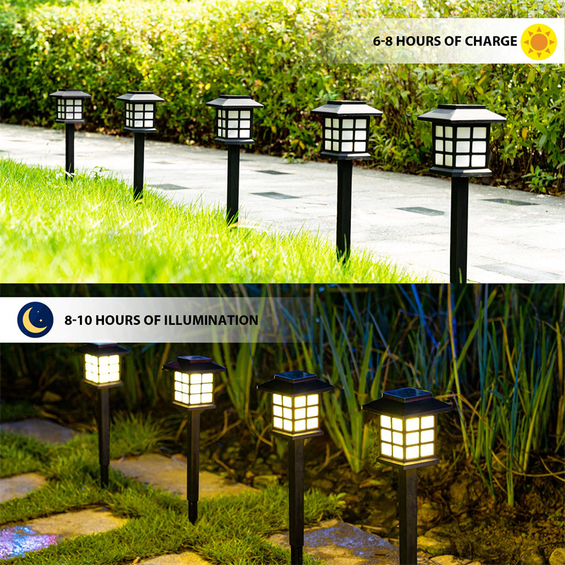 1-10PCS Solar Pathway Light Ou - Outdoor Lighting Driveway 评论和价格