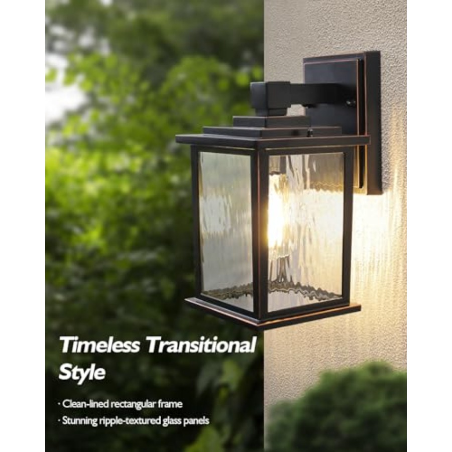 12'' Porch Lights Outdoor, Cla - Outdoor Lighting For Front Of House 评论和价格
