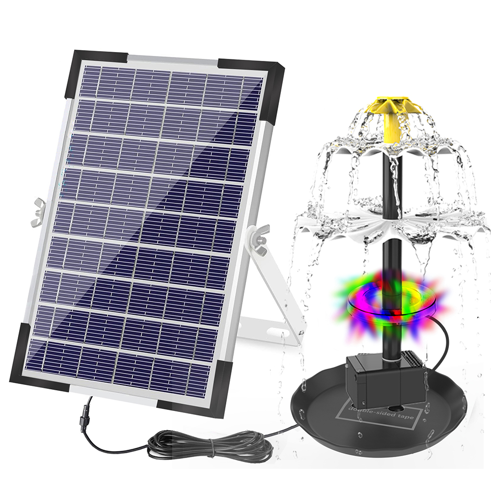 Solar Fountain Pump for Bird B - Outdoor Lighting Ground 评论和价格