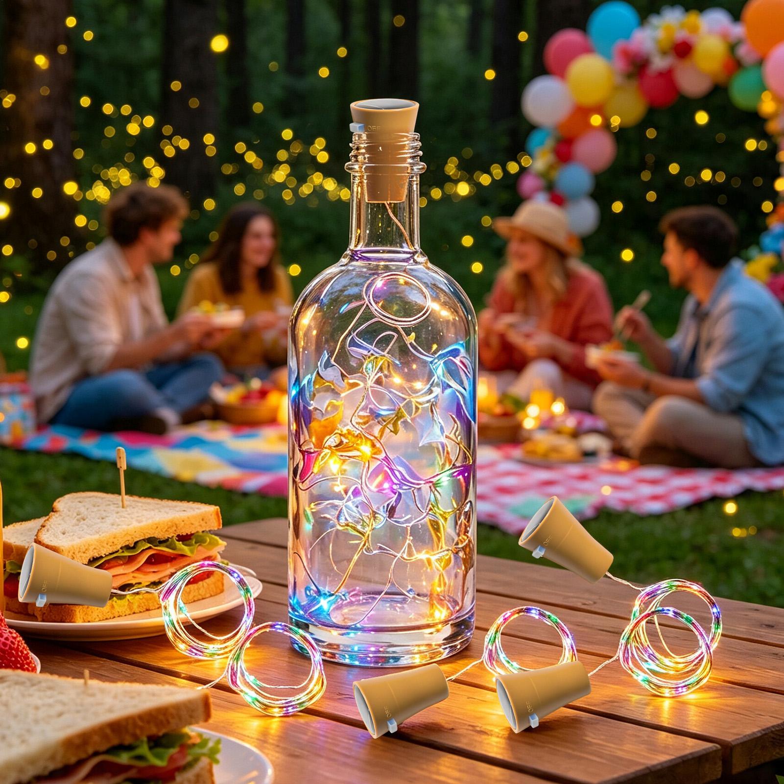 Solar Wine Bottle Lights LED W - Outdoor Lighting Diy 评论和价格