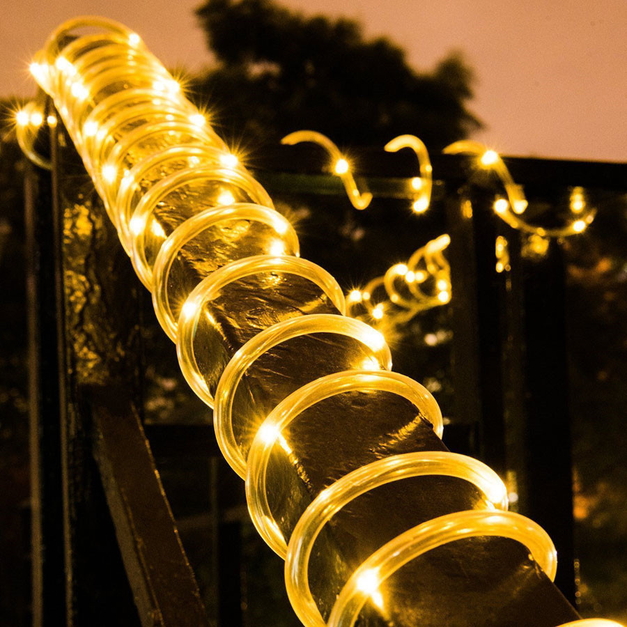 LED Outdoor Solar Rope Tube Fa - Outdoor Lighting Year Round 评论和价格