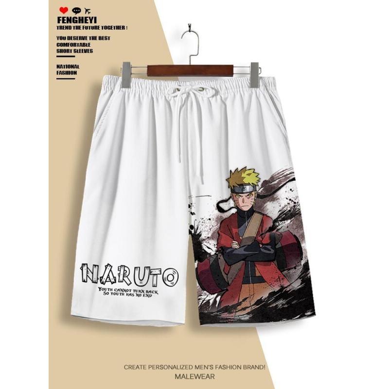 Naruto Anime Shorts Men's Casu - Outdoor Lighting Japan 评论和价格