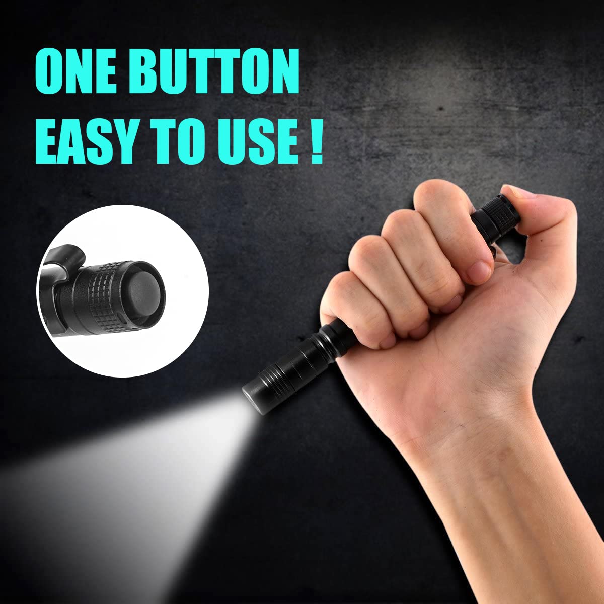 Portable Mini LED Pen Flashlig - Outdoor Lighting Diy 评论和价格