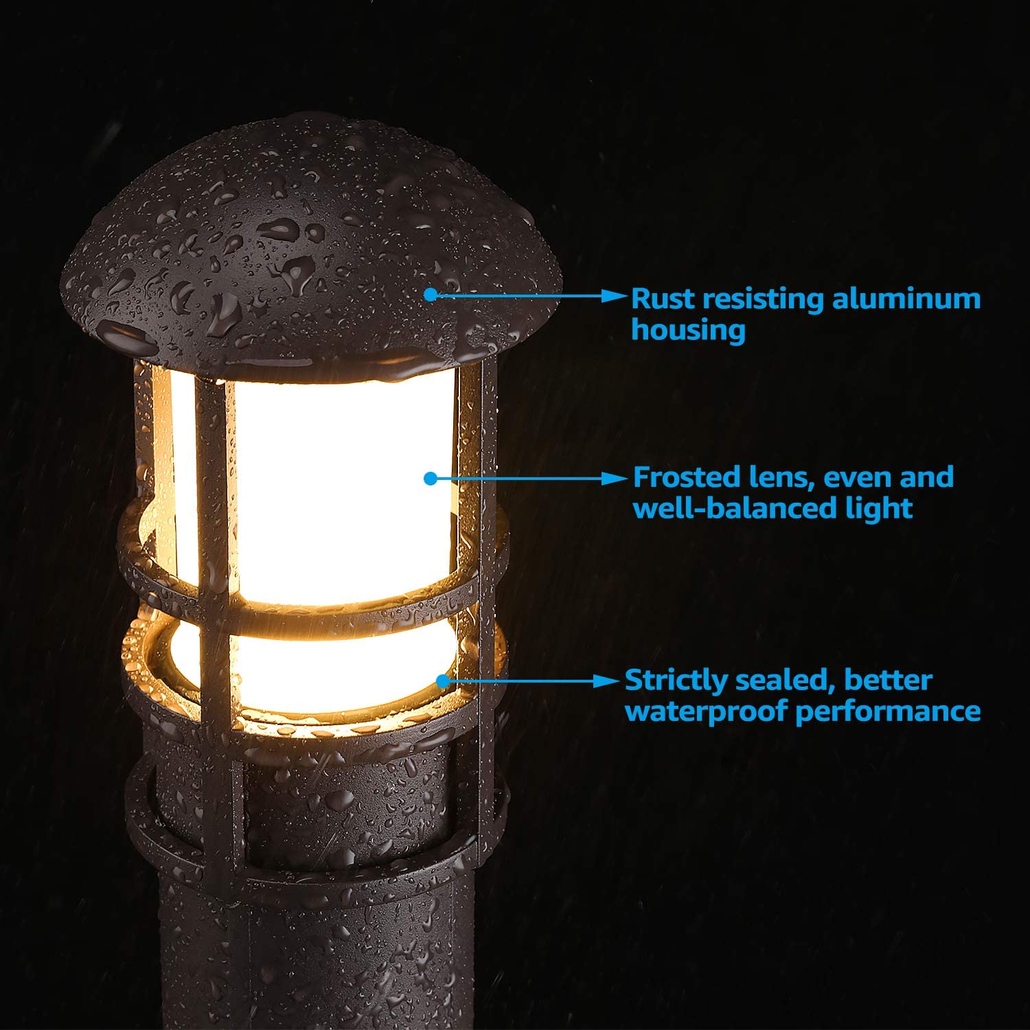 8Pcs LED Outdoor Garden Lawn L - Outdoor Lighting Install 评论和价格