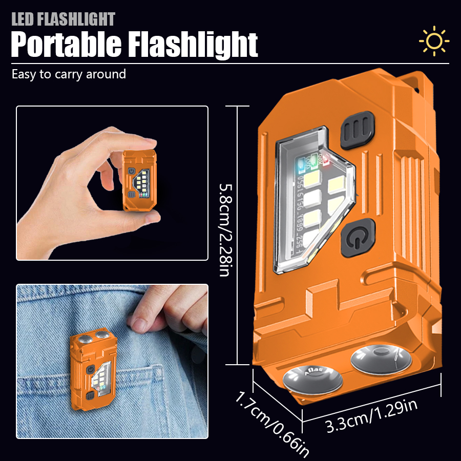 Mini Keychain EDC Flashlight R - Outdoor Lighting Lowes 评论和价格