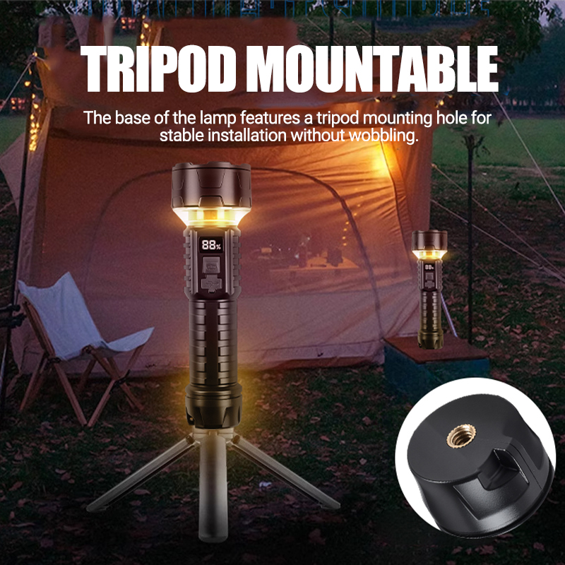 COB LED Flashlight Rechargeabl - Outdoor Lighting Lowes 评论和价格