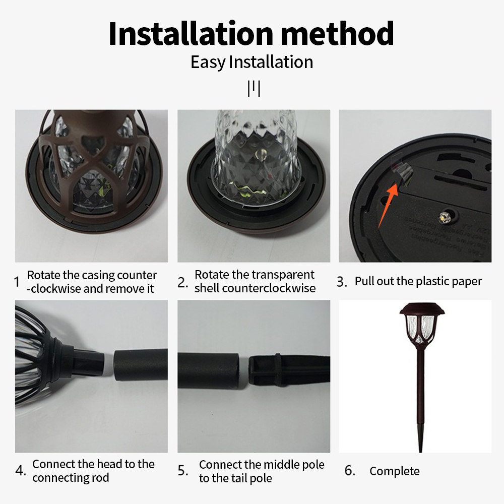 LED Solar Courtyard Lamp Outdo - Solar Path Light 评论和价格