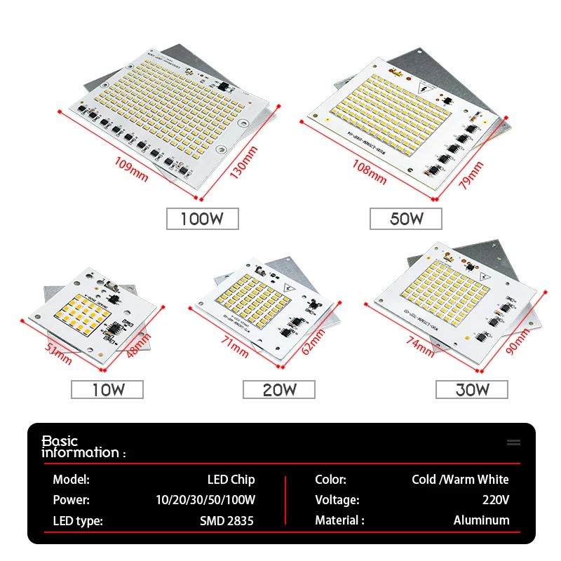 10pcs/lot 10W 20W 30W 50W 100W - Outdoor Lighting Diy 评论和价格
