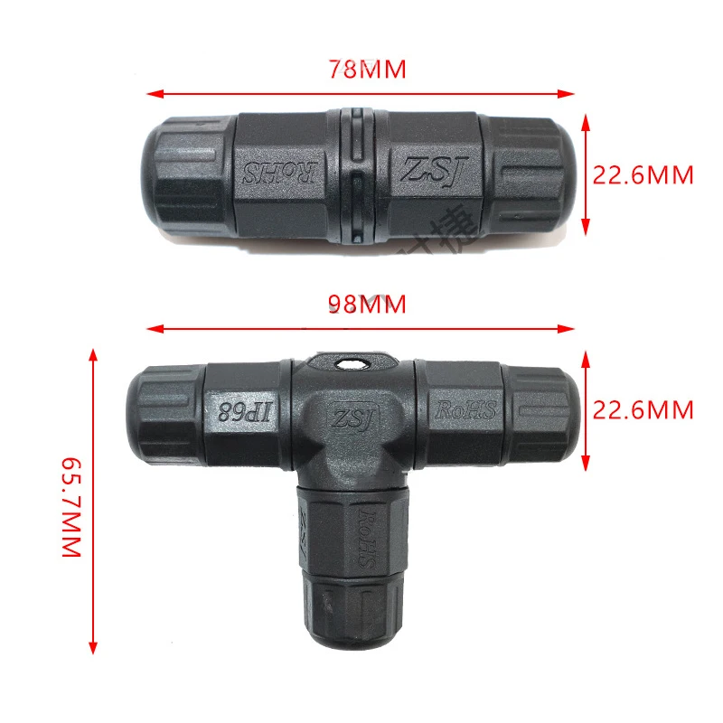 2Pin L20 Cable Connector for L - Outdoor Lighting Joint Box 评论和价格