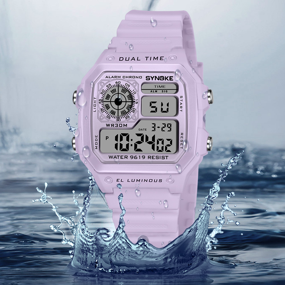 SYNOKE Digital Watches Lady Sp - Outdoor Lighting Bollards 评论和价格