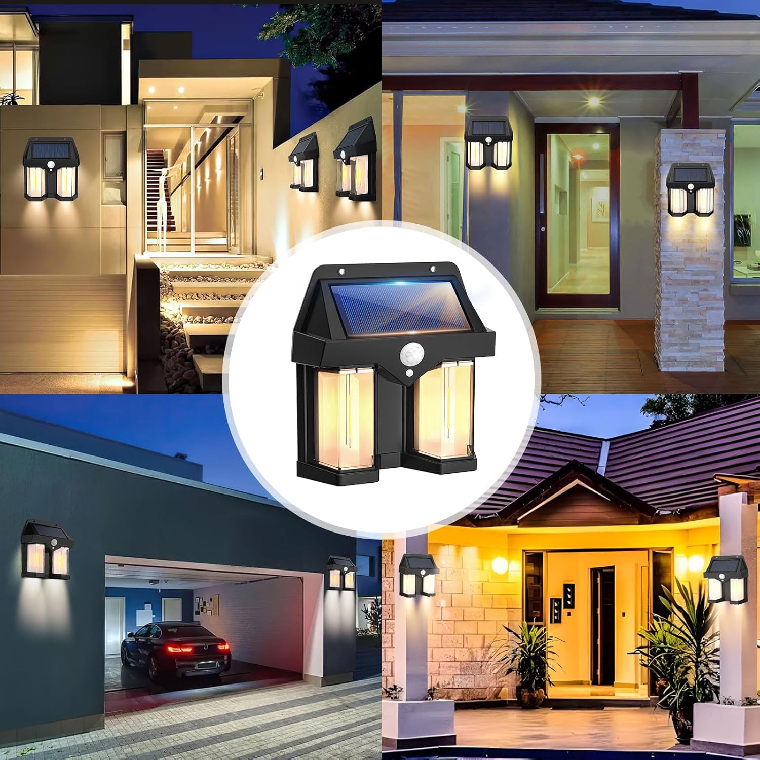 Solar Powered Wall Light Vinta - Outdoor Lighting Driveway 评论和价格