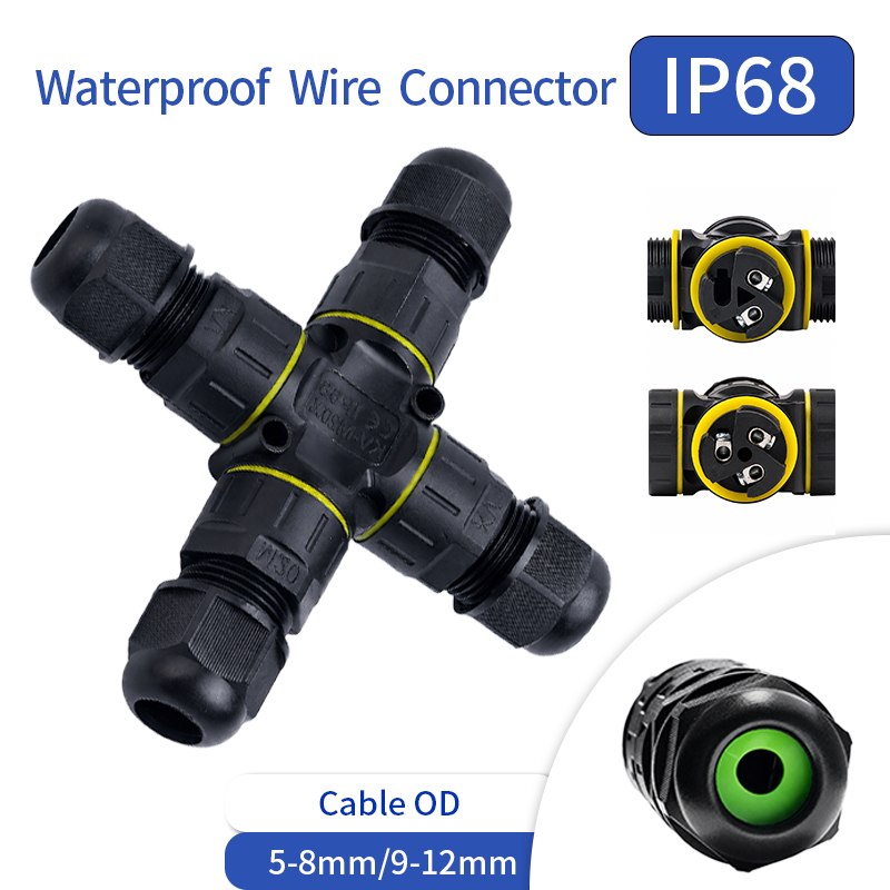 IP68 M20 2/3 Pin Waterproof El - Outdoor Lighting Joint Box 评论和价格