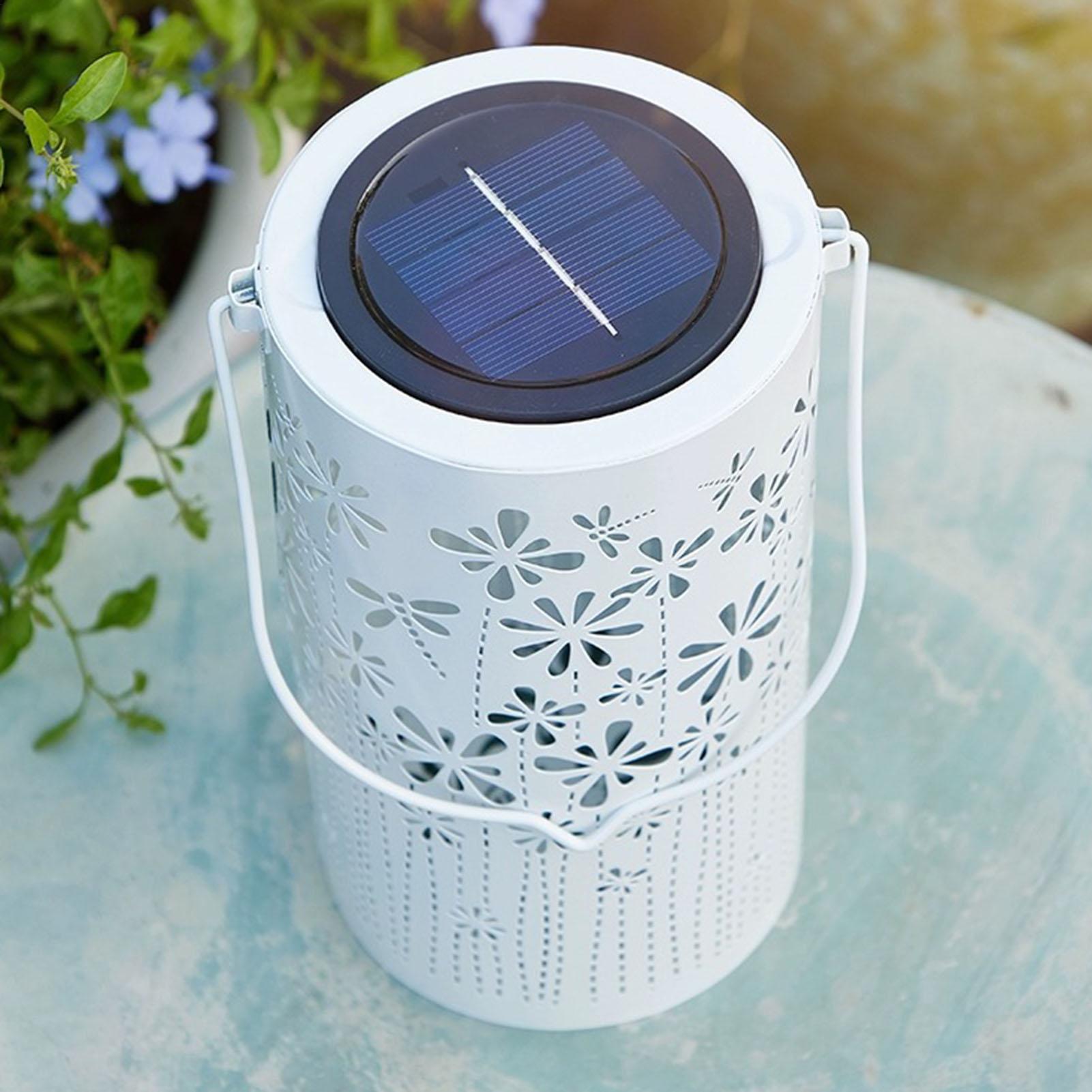 Solar Lanterns Colorful Metal  - Solar Path Light 评论和价格