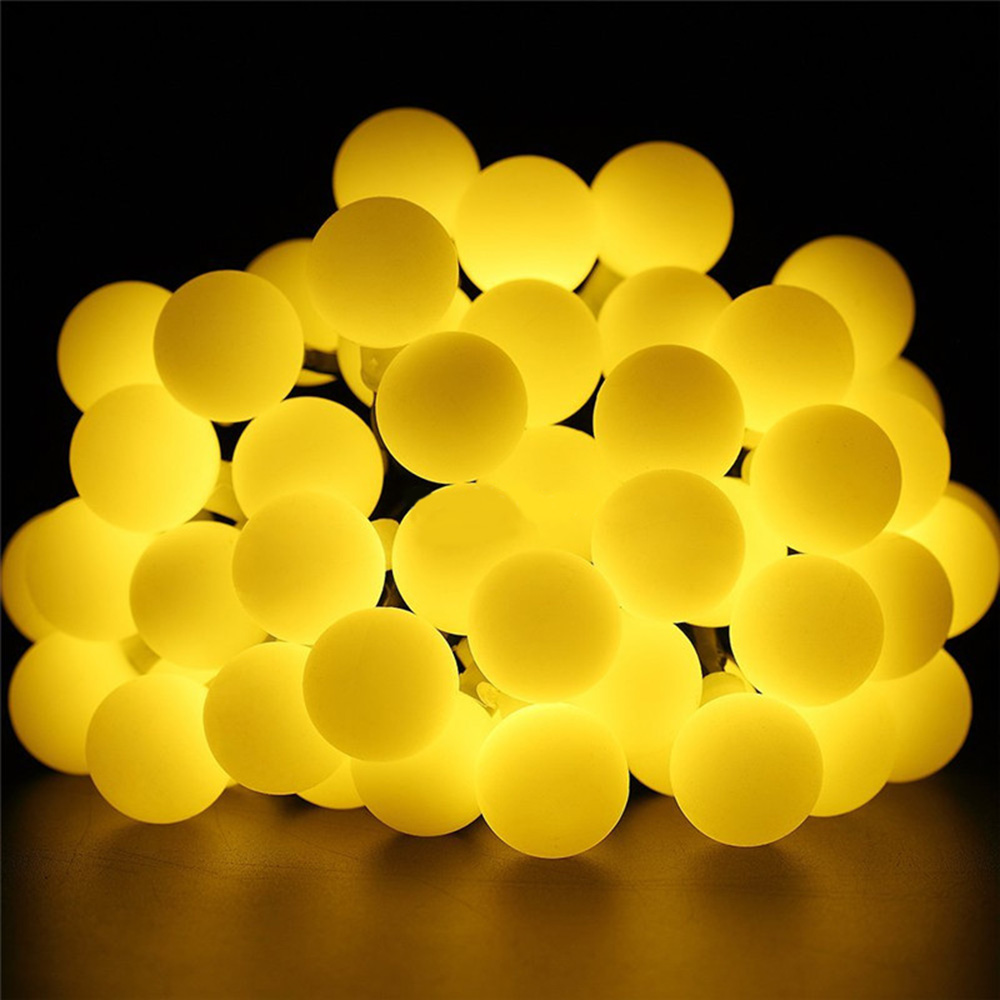 Multicolor 50Leds Solar Light  - Xmas Outdoor Lighting Decorations 评论和价格