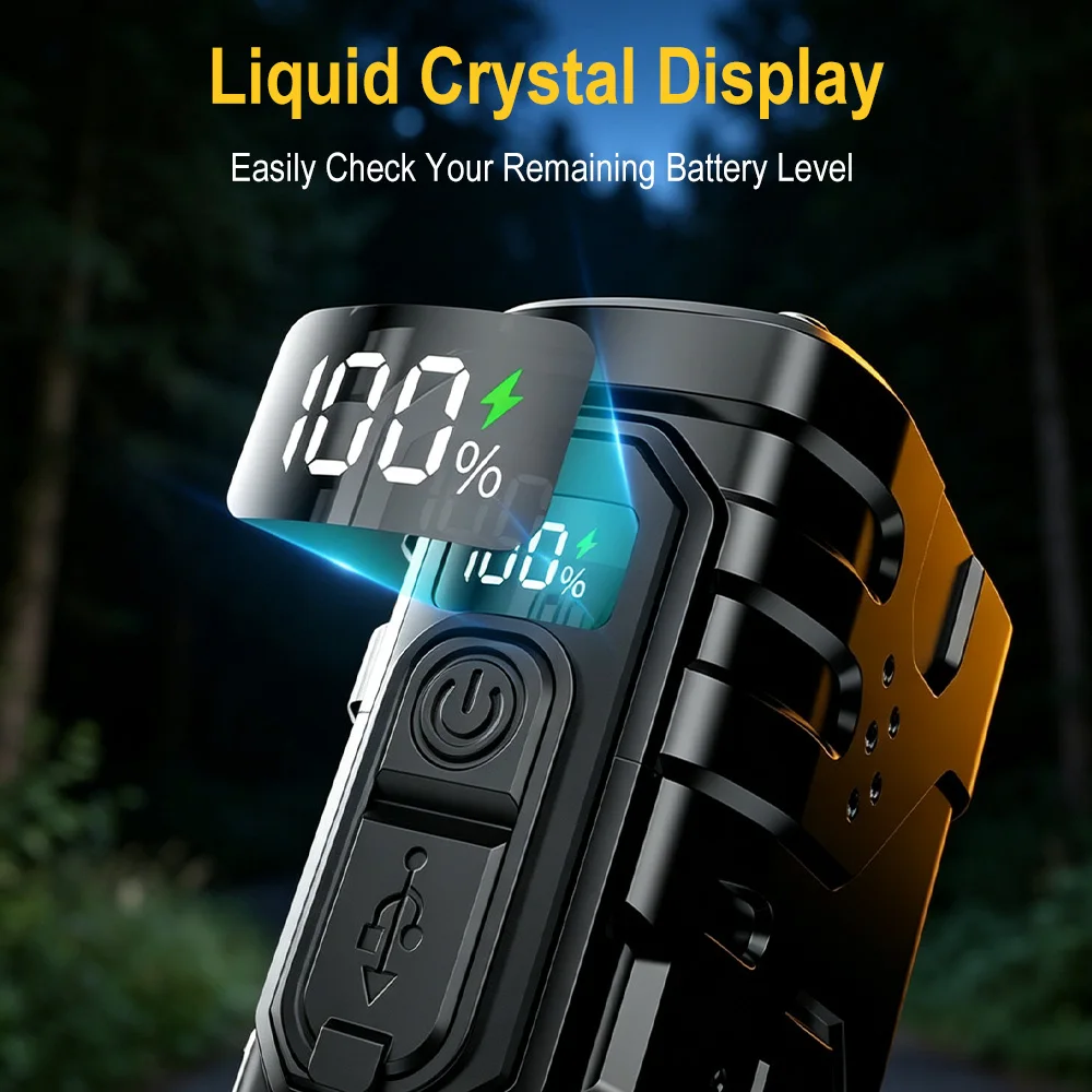 BORUIiT Hand Crank EDC LED Fla - Outdoor Lighting Lowes 评论和价格