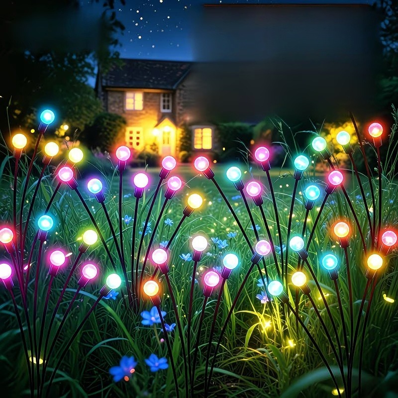 10/6 LED Solar Garden Firefly  - Outdoor Lighting Driveway 评论和价格