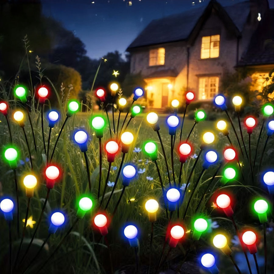 10/6 LED Solar Garden Firefly  - Outdoor Lighting Driveway 评论和价格