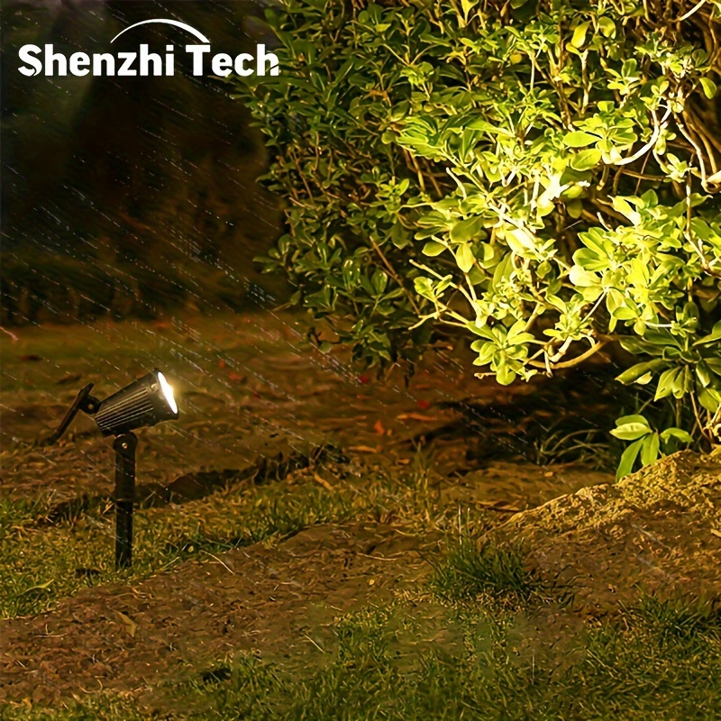 9 LED Solar Spotlights Outdoor - Outdoor Lighting Options 评论和价格