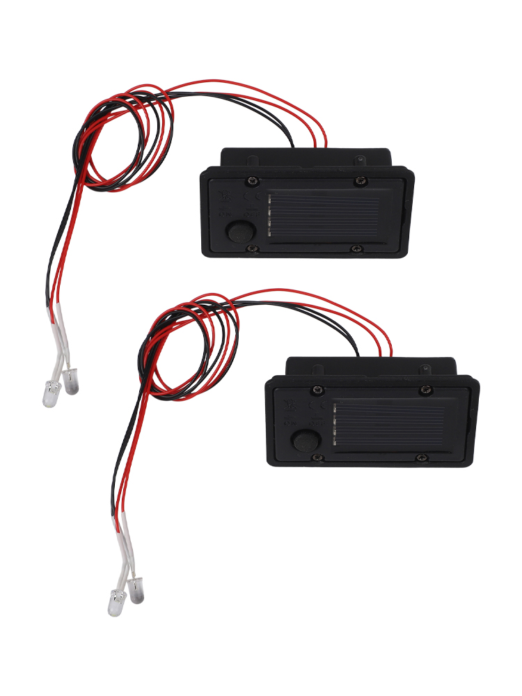 2pcs Solar Light Boxes Replace - Outdoor Lighting Driveway 评论和价格