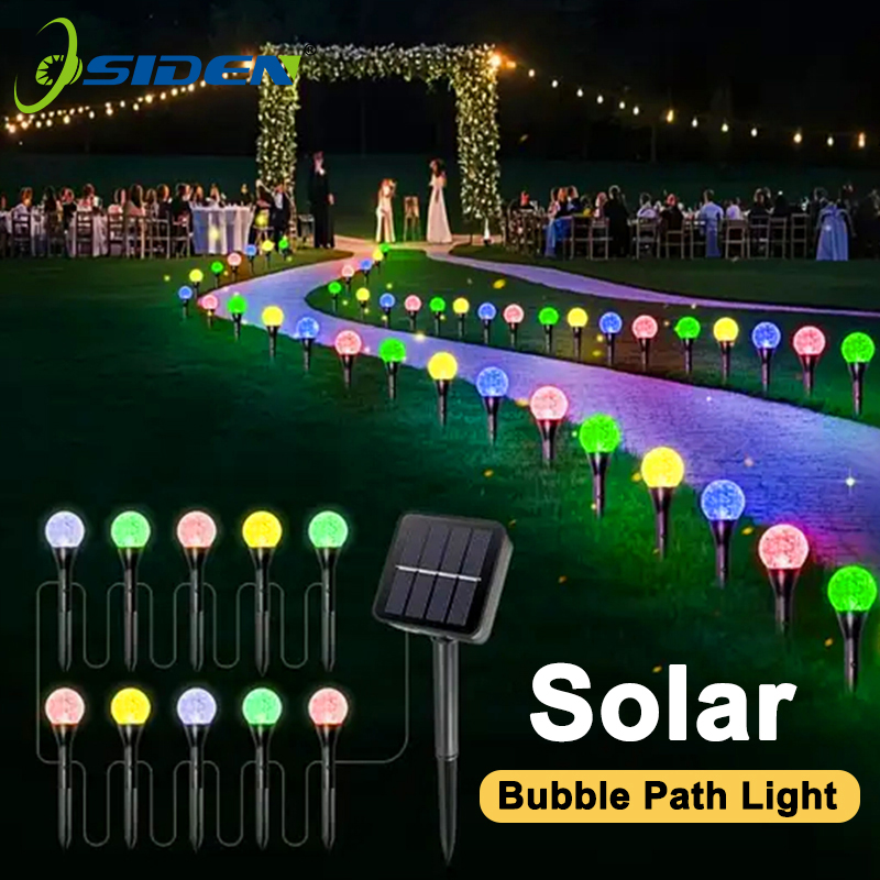 30 LED Solar Bubble Ball Strin - Outdoor Lighting Driveway 评论和价格