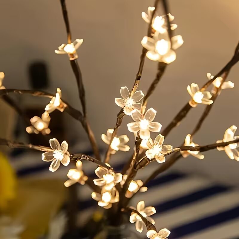 1/2PC 20LED Cherry Blossom Tre - Outdoor Lighting For Home 评论和价格