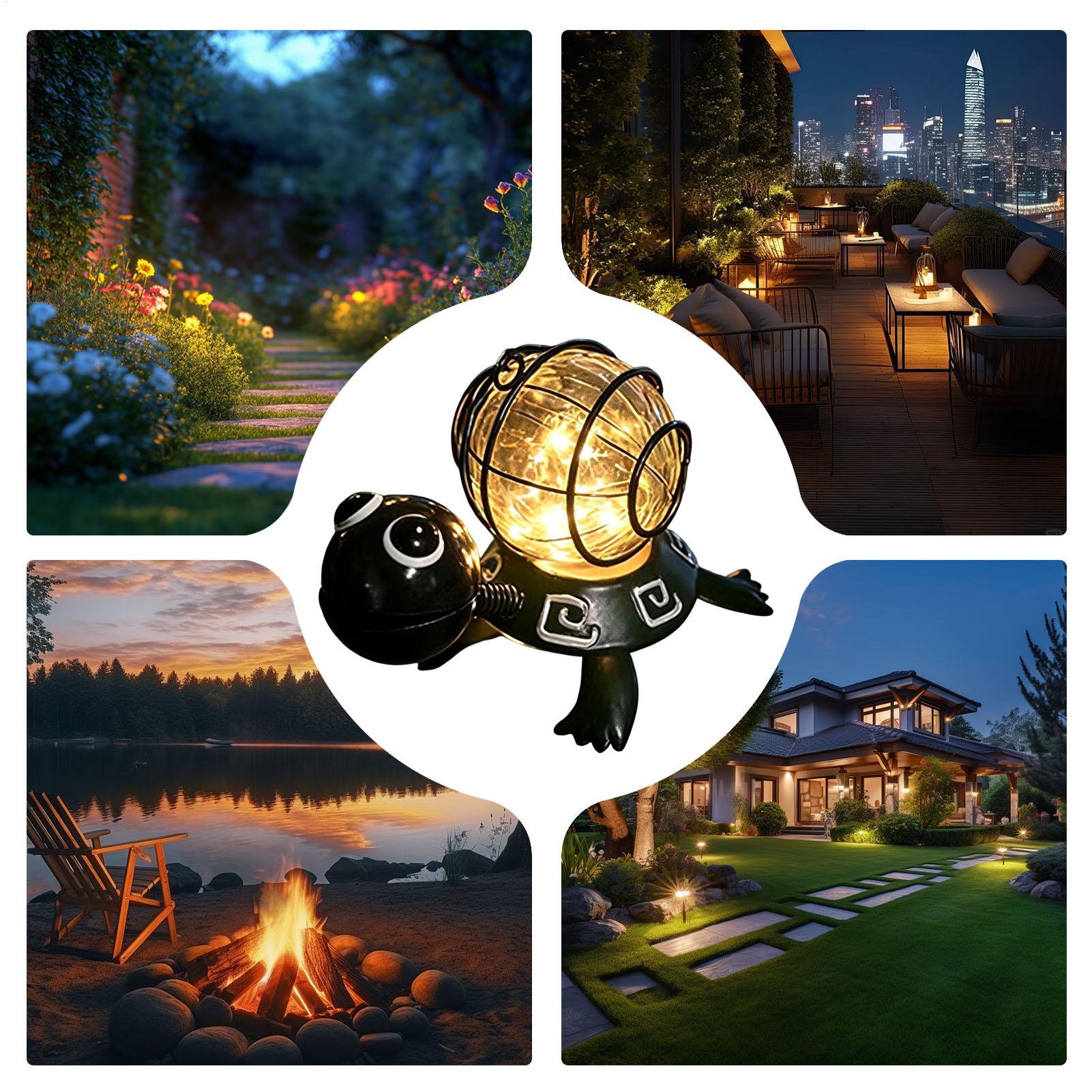 Turtle Solar Lights Outdoor Ga - Solar Path Light 评论和价格