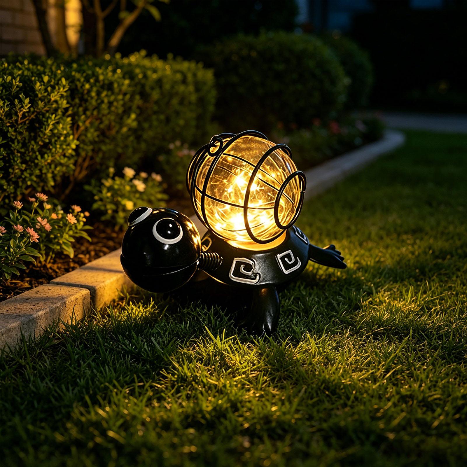 Turtle Solar Lights Outdoor Ga - Solar Path Light 评论和价格