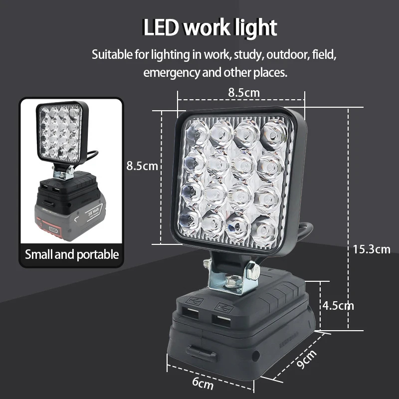 Led Light For Dewalt For Milwa - Outdoor Lighting Milwaukee 评论和价格