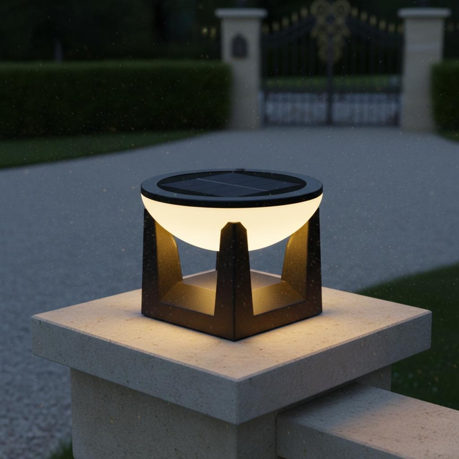 Solar Post Light Easy to Insta - Outdoor Lighting Install 评论和价格