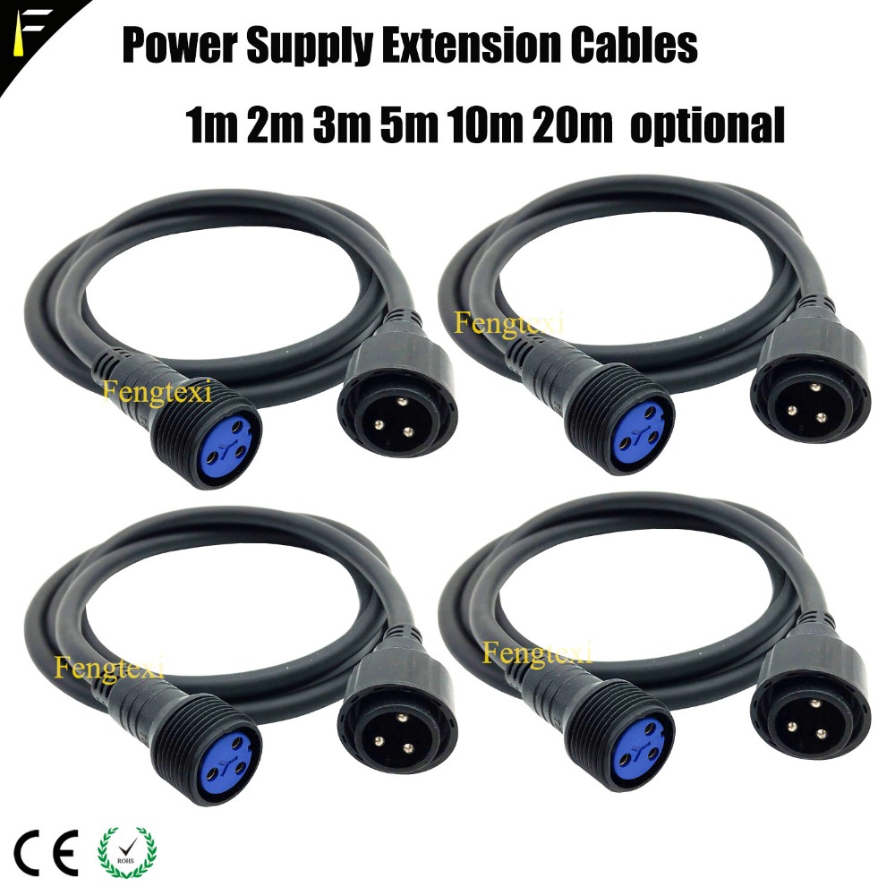 4xLOT Outdoor DMX Extension Ca - Outdoor Lighting Cable Uk 评论和价格