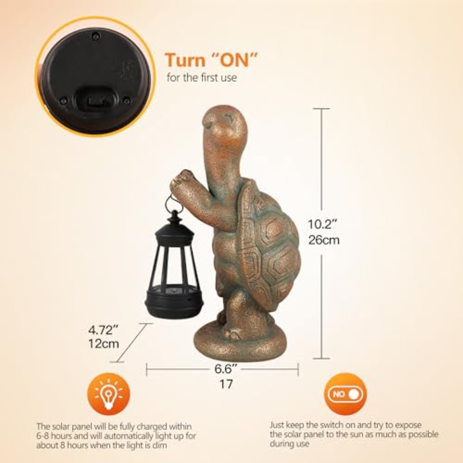 Turtle Solar Powered Outdoor G - Outdoor Lighting Japan 评论和价格